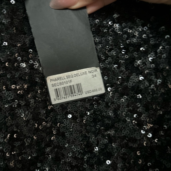 Pharrell Zadig & Voltaire Deluxe Skinny Sequin Pant - Picture 4 of 4